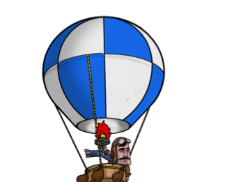 Nuestro Primer Proyecto – 3ª Entrega – Elección de Colores Globo azul