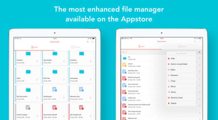 Amerigo File Manager, descarga archivos de Internet Amerigo File manager