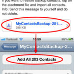 Imágenes My Contacts Backup 4