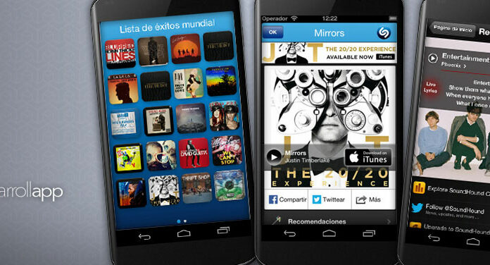 Aplicaciones gratuitas de música: Shazam VS SoundHound App gratis musica