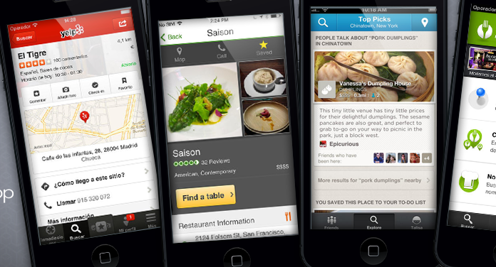 Las mejores apps para encontrar restaurantes