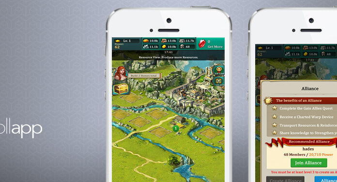 ¡Sumérgete en el mundo de los dragones,con la app Dragons of Atlantis!