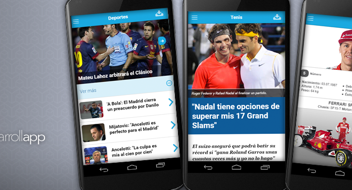 TMG Sports todos los deportes que me interesan en una app