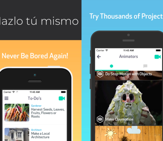 DIY, Aprende a tu manera con grandes desafíos y no pares de grabar