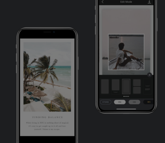 ¿Quieres ser el rey de Instagram? Unfold herramienta para las stories