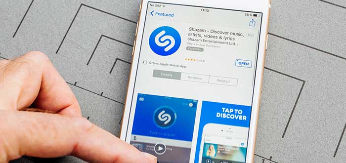Shazam - Mejores aplicaciones para escuchar música