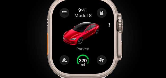 Beneficios de usar la App de Tesla en el Apple Watch